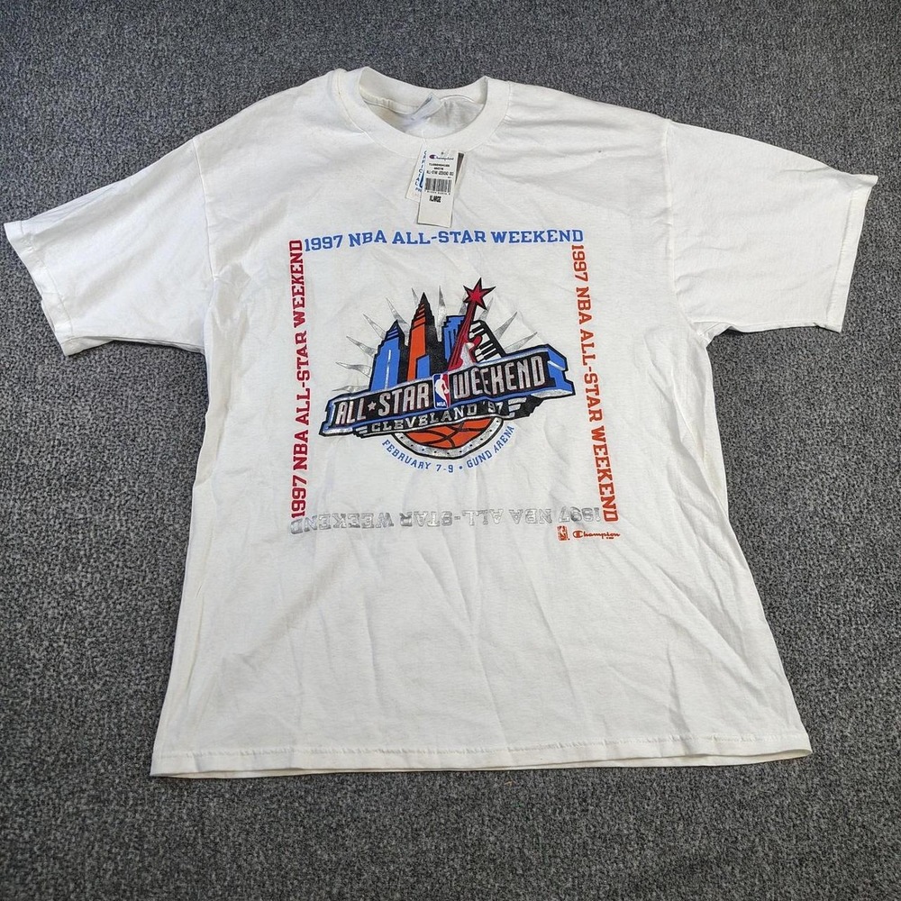 Vintgae 1997 NBA All Star Weekend Cleveland XL tee